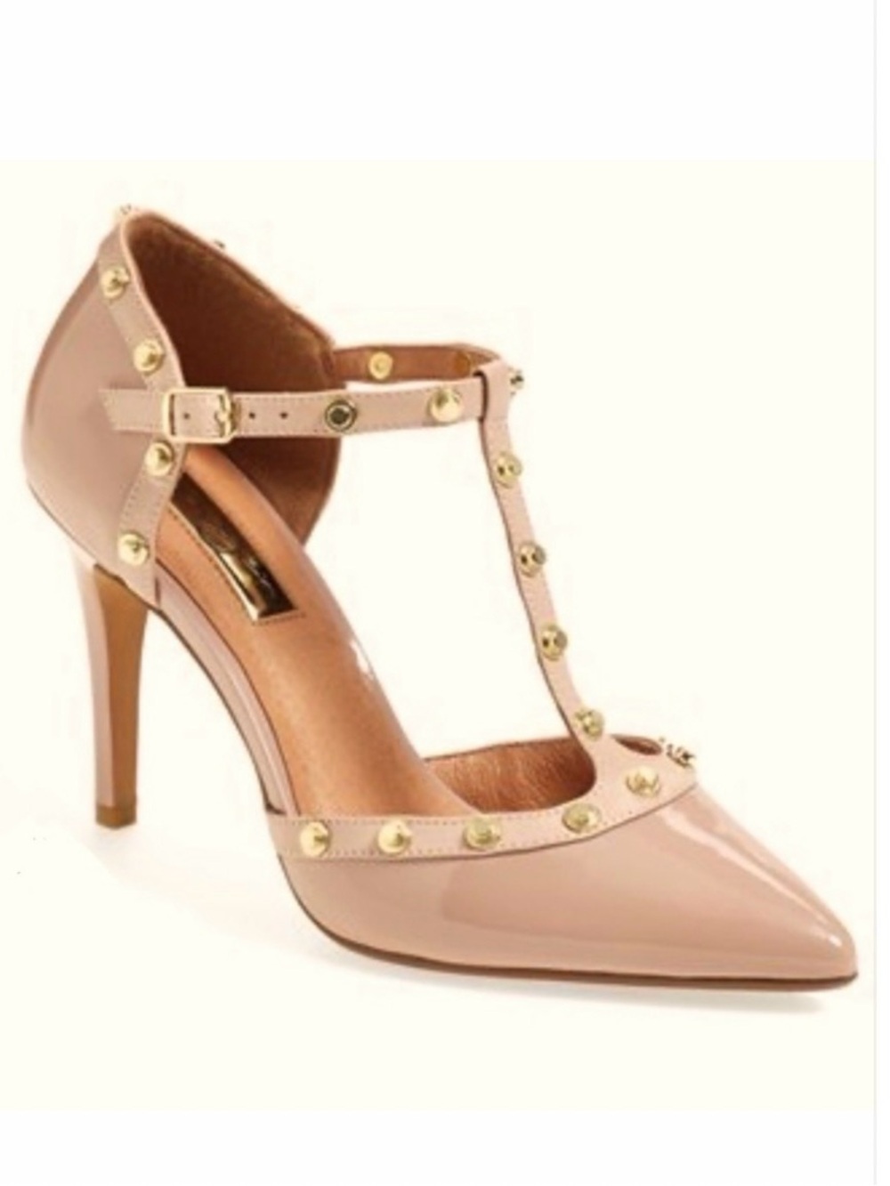 Halogen Martine Studded T-Strap Pumps